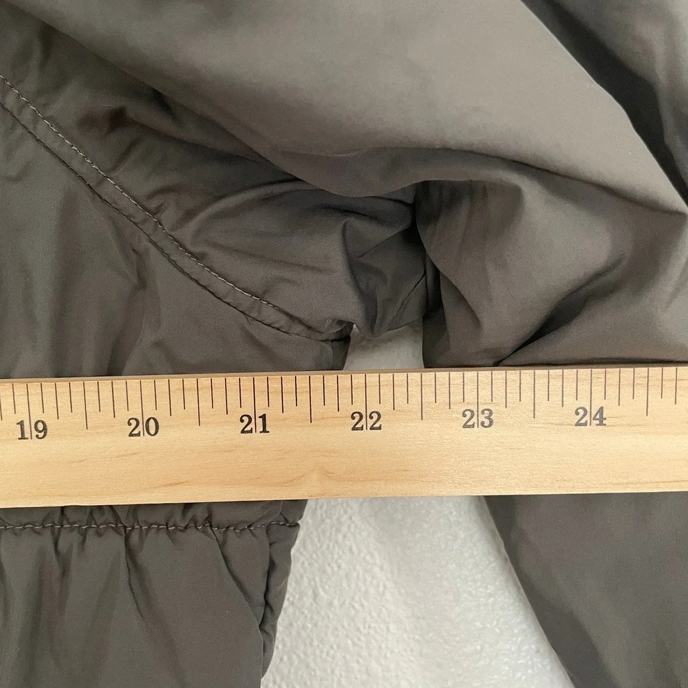 Columbia Thermal Coil Puffer‎ Parka Jacket Coat Gray Hooded Insulated Women LG